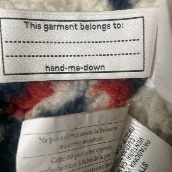 Patagonia Youth Sz 10 Winter Jacket